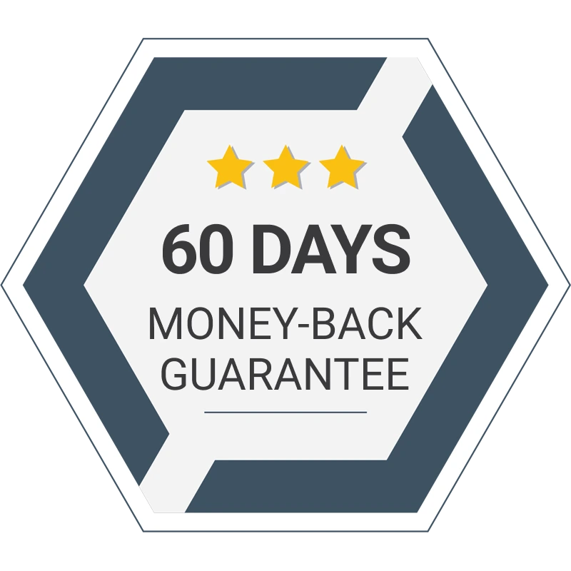 booster xt 60 Days Money Back Guarantee Badge
